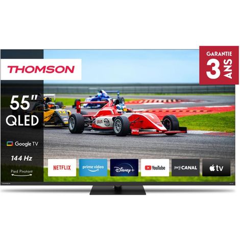 Thomson 55QG7C14 TV 139,7 cm (55") 4K Ultra HD Smart TV Wifi Noir