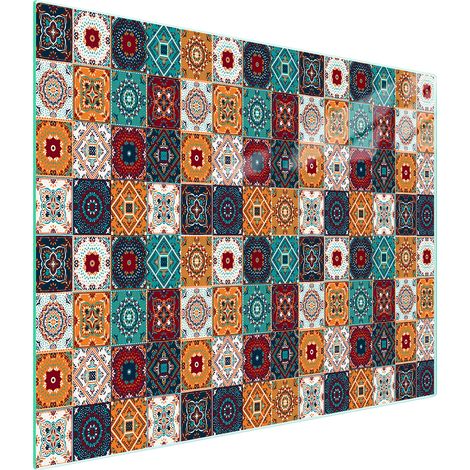 TAGLIERE IN VETRO 52x30 MOSAICO (1/5)