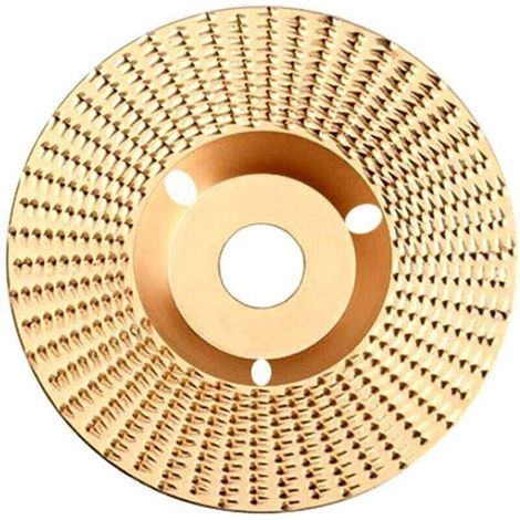 1Pc Disque Bois Meuleuse 125mm, XU, Plat Style Disque Abrasif en Bois, Disques de Meulage du bois en Carbure de Tungstène pour Façonner, Meuler et Couper. Roues pour Meuleuse d'angle - KZQ