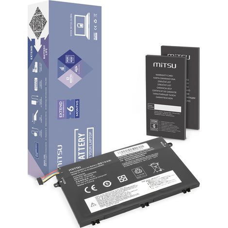 Batería 01AV445 para Lenovo ThinkPad E14 E15 E480 E580 E590 (1/5)