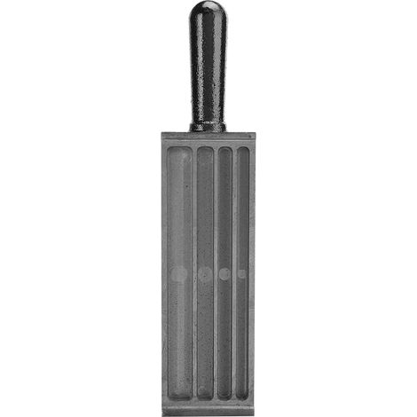 Moule à lingot rectangle en acier pour fusion de bijoux en or et argent (1/5)