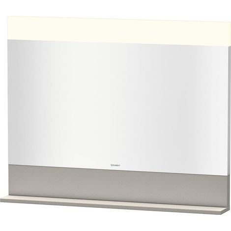 Espejo Vero Duravit con balda inferior, 7513, 1000 mm, Color (frente/cuerpo): Terra Mate - VE751301414