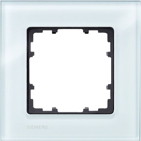 Siemens Gamme d'interrupteurs simple Cadre Delta verre 5TG12010 1 pc(s) D871021