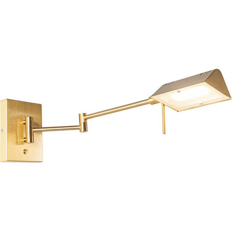 Design Wall Light Brass Incl. Dimmable LED - Notia (1/5)