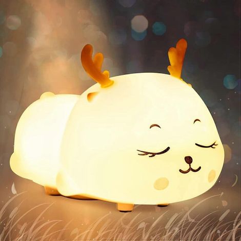 Filiyano – lampe bébé 7 couleurs – Veilleuse pour enfants, lampe bébé 7 couleurs, veilleuse LED portable, veilleuse bébé, cadeau pour enfants (1/5)