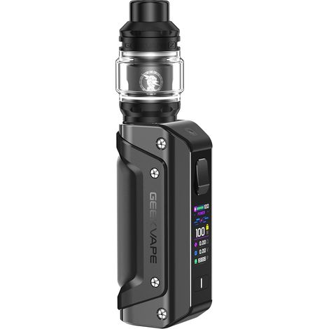 Solo 3 Kit 100W  Solo III Box Mod IP68 Fit 5.5ml Z Sub Ohm 2021 Tank (Z0.2Ω + Z0.4Ω) Coil  Sans nicotine (1/5)