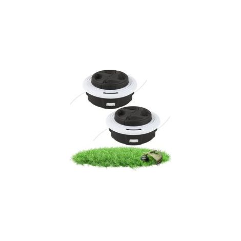 Lot de 2 têtes de rechange pour débroussailleuse Stihl, Autocut C6-2, tête de coupe de rechange, tête de rechange compatible avec STIHL FS55 FS56 FS80 FS85 FS87 (1/5)