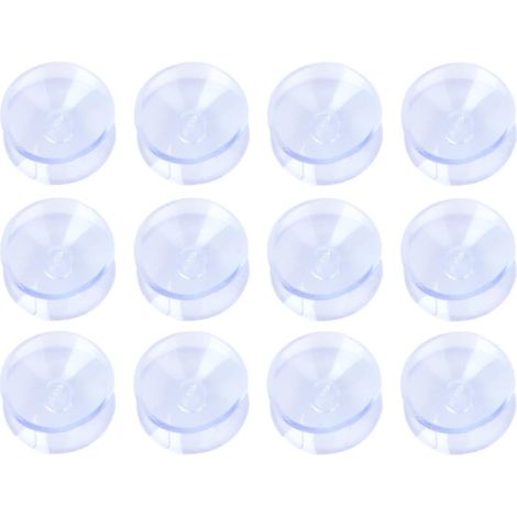 50 Ventouses double face en plastique, conception à ventouse pour (1/5)