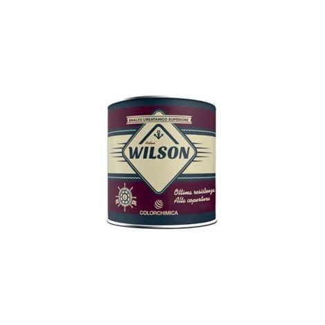 SMALTO URETANICO SUPERIORE WILSON - 0,750 lt - BIANCO LUCIDO (1/2)