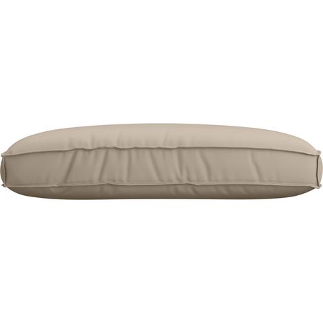 Coussin d'extérieur，Coussin pour assise de palette Taupe 120 x 80 x 12 cm CFW293028 (1/5)