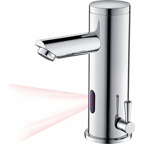 Auralum bathroom faucet with infrared sensor for the bathroom. Basin faucet with sensor for the bathroom