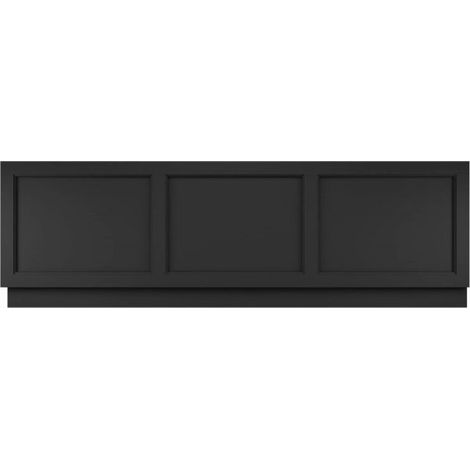 Bayswater Matt Black MDF Bath Front Panel 560mm H x 1800mm W