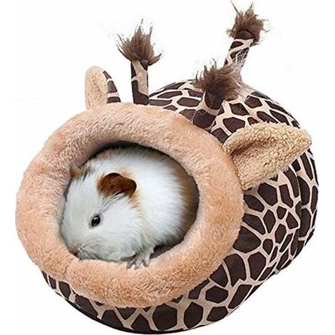 Chinchilla Hedgehog Guinea Pig Bed Accessories Cage Toys Bearded Dragon House Hamster Supplies Habitat Ferret Rat 1-L (1/5)