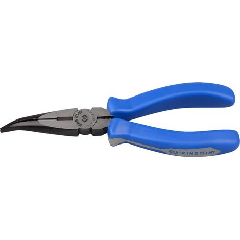 Pince à Becs Demi Rondes Coudés, 163 mm (1/5)