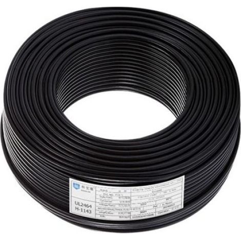 Fil Multiconducteur Noir UL2464 18AWG à 8 Cœurs - 1 Mètre : Flexible et Fiable pour Électronique (1/5)