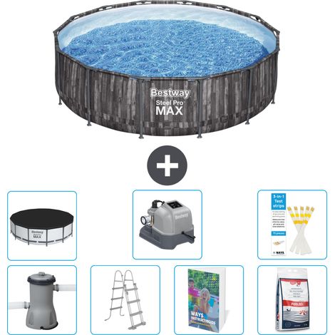Bestway Steel Pro MAX Rund - 427x107 cm - 8-teilig S649