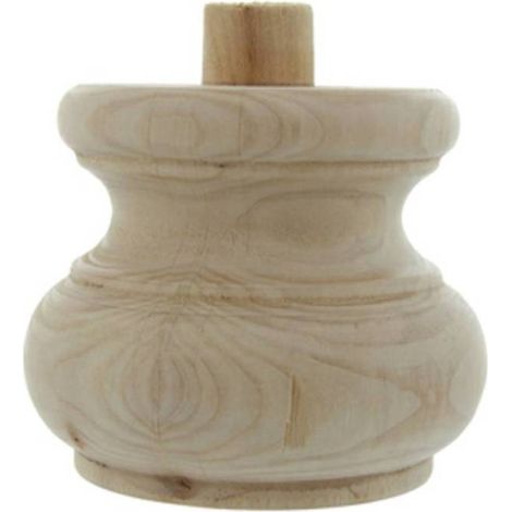 8 x PIEDE IN LEGNO ONTANO 53008 95X75 MM