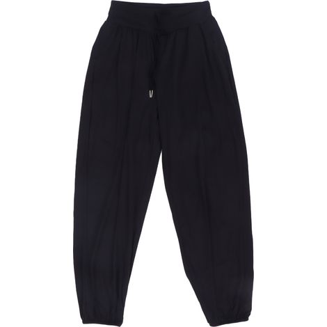 Pantalon de yoga femme noir M, nylon respirant, cordon de serrage, jogging fitness running, cyclisme, sport (1/5)