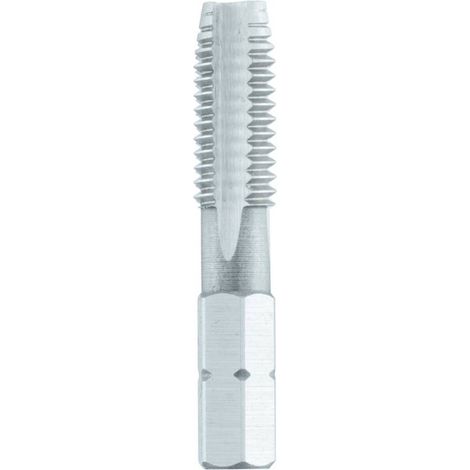 Taraud HSS Coupe Droite Métrique ISO DIN 13 - Aciers, Fontes 60° M4 x 0.7 x Lt. 35 x Lu. 12 x Q. 6.35 mm x Z4-6 P - Diamwood