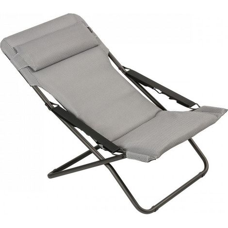 Sedia Sdraio TRANSABED Be Comfort LaFuma LFM2829 Silver (1/2)