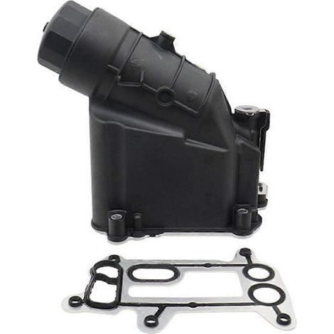 Ölfiltergehäuse mit Dichtung für BMW E88 E82 E81 E87 E93 X1 E84 X3 E83 2004-2015 11427807799 11427797392 (1/5)
