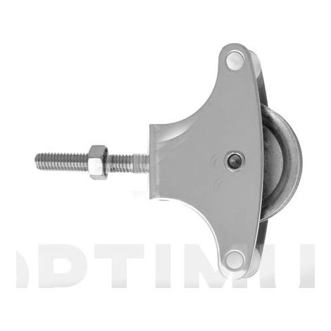 AVL POLEA TENDEDERO 5 ZINC 60 MM ROLDANA METALICO+TORNILLO HR03S