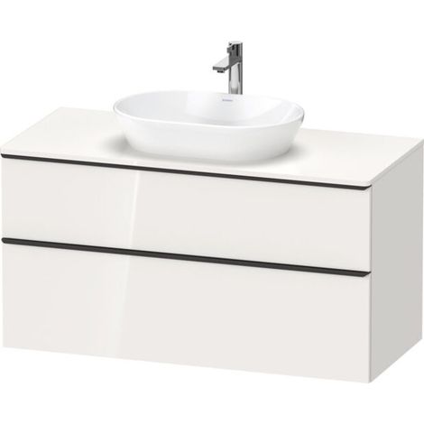 DURAVIT DE496902222 D-Neo Meuble sous-lavabo suspendu mural (1/2)
