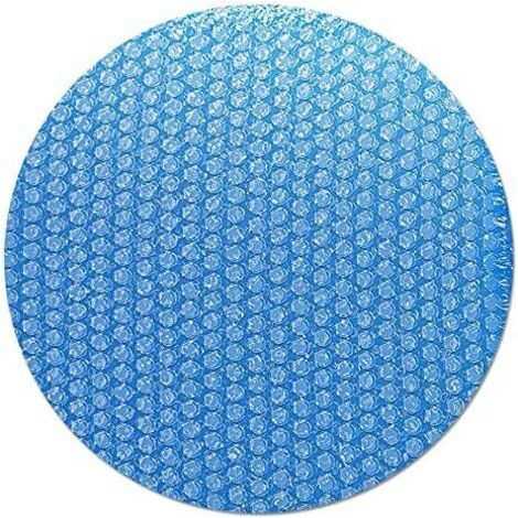 Bache Piscine Ronde, A Bulle Rectangulaire Solaire, Bâche pour Bassin Exterieur, Piscine, Chauffante Hors Sol De Jardin Spa Protection d Ete (φ152 cm) φ152 cm -