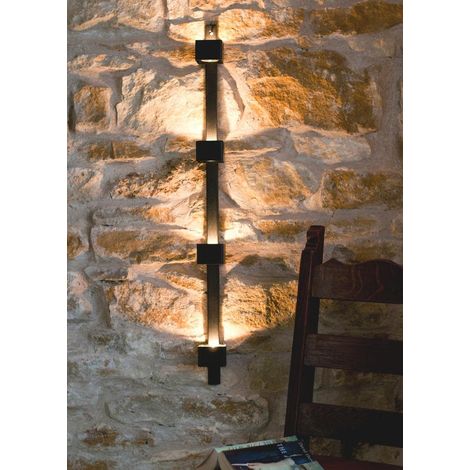 Wandteelichthalter Four Wandkerzenhalter Metall 92 cm Teelichthalter Windlicht (1/5)