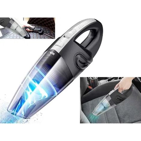 TrAdE Shop Traesio - Aspirapolvere Per Auto Casa Senza Fili Portatile Con Aspirazione Potente Ricarica Rapida - (1/5)