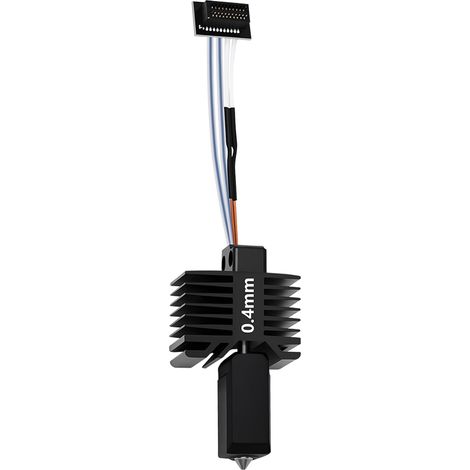 Hotend All Metal Upgraded pour P1S/P1P : hotend 0,4 mm avec buse en acier trempé, chauffage céramique 24 V 48 W (1/5)