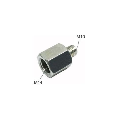M10 M14 Adaptateur Meuleuse d'angle Polisseuse Filetage Foret Interface Convertisseur Connecteur Outils électriques Accessoires Bielle, M14 à M10,1 Pièces (1/4)