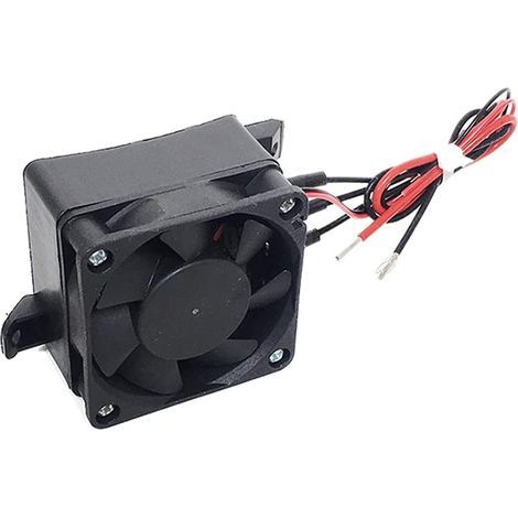 100W 12V DC Heater Fan Thermostatic Egg Incubator Heater PTC Fan Heater Heating Elements Electric Heater