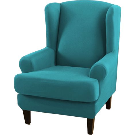 Housse de canapé Ander Online Kong Lan Housse universelle pour fauteuil une place rétro américaine couleur unie (1/5)