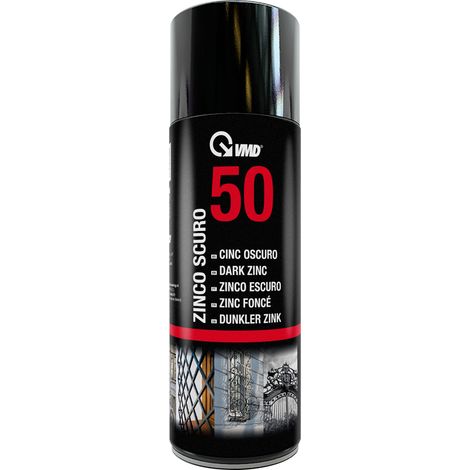 VMD 50 smalto spay zincante zinco scuro bomboletta 400 ml ottima protezione made in Italy