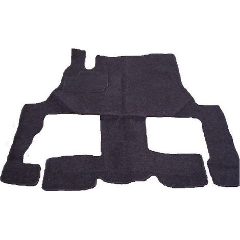 Imline – Tapis de cabine noir pour camping-car J5 C25 (1991-1994) – Moquette 100 % polypropylène – Sous-couche antidérapante – Poids 300 g/m²