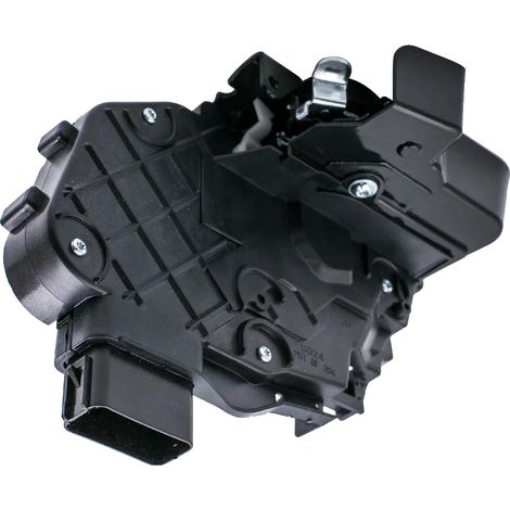 Attuatore per serratura porta, in metallo e plastica, lungo 21 cm, alto 11,5 cm, con 10 perni, compatibile con vari modelli Land Rover. (1/5)