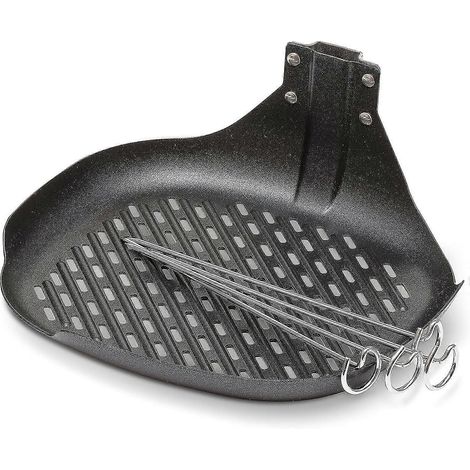 Kit barbecue HD9941/00 noir et acier inoxydable (1/5)