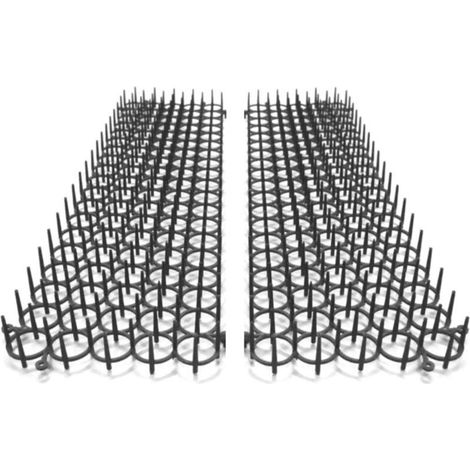 Lot de 5 Grilles Anti-nuisibles - Repulsif Naturel Jardin - Découpable et Modulable - 49 x 13 CM (1/5)