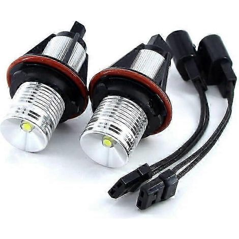 LED-Angel-Eyes-Lampen für Positionsleuchten (kompatibel mit BMW E39, E53, E60, E61, E63, E64, E65, E66, E87, 525i, 530i, Xi, 545i und M5). (1/4)