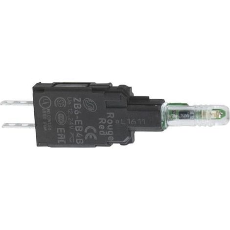 Corpo spia LED integrato rosso 48-120V AC IP65 16mm - ZB6EG4B