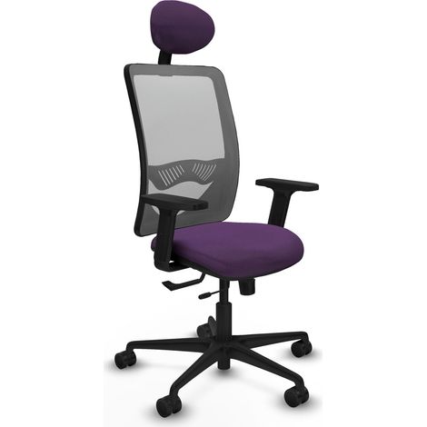 Sedia da ufficio piqueras y crespo Zulema grigio rete bali (1/2)