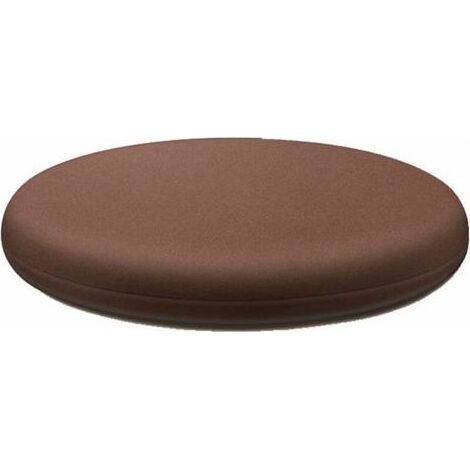 Forehill – Galette de chaise ronde 40 cm – Coussin déhoussable en coton tricoté – Mousse à mémoire de forme 4 cm – Confort optimal pour salle à manger (1/4)