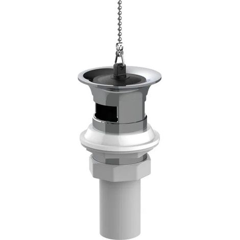 ROCA A526414210 AQUA Desagüe Lavabo/Bidé 1 1/4 " con Enlace Tapón y Cadenilla - ref: A526414210
