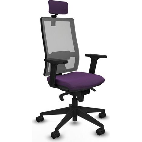 piqueras-y-crespo Horna chaise de bureau noir confortable (1/3)