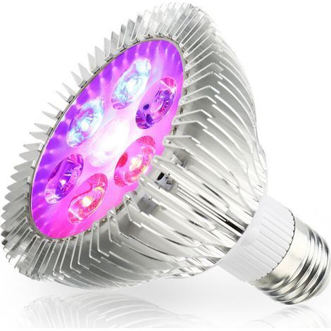 LED Plant Light Spotlight E27 21W Fruit and Vegetable Seedling Potted Plant Fill Light (1/5)