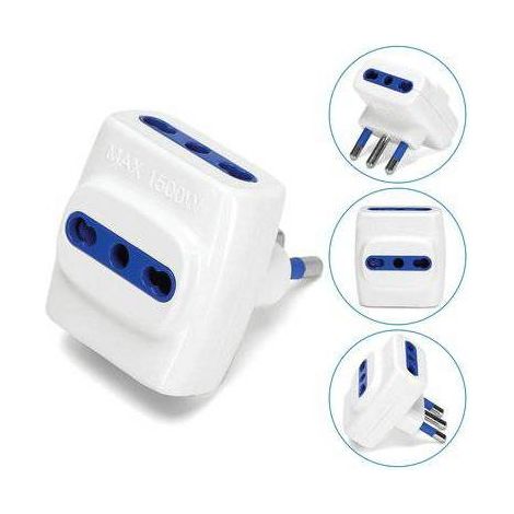 10,0 x ADATTATORE TRIPLO 16A-16A AIGOSTAR