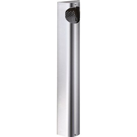 VAR, Cendrier mural en inox, capacité 3,5 l, h x l x p 550 x