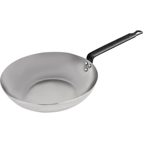 Wok en acier carbone 280mm - VOGUE (1/5)