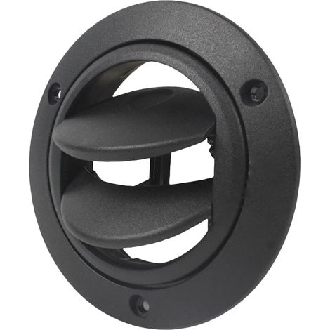 Sortie d'aération chaude pour camping-car et bus Grille d'aération circulaire rotative de 77 mm Sortie de chauffage et de climatisation pour voiture, garantit une circulation d'air (1/5)
